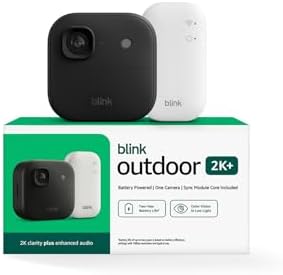 Blink Outdoor 2K+ | Black | Amazon